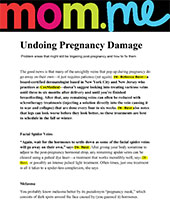 Undoing Pregnancy Damage February 2015 Cover