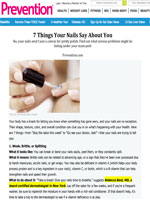 7 Things Your Nails Say About You February 2015 Cover