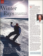 Winter Rays (201) Health Magazine February 2011 Cover