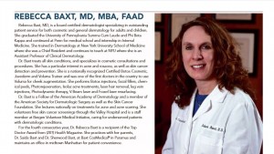 Dr. Rebecca Baxt who was nominated again for (201) magazine 