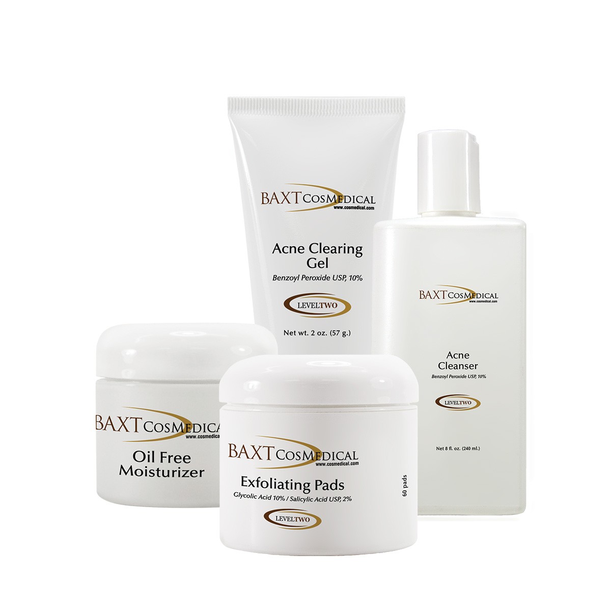 BAXT CosMedical® Acne Kit - Level 2 BAXT CosMedical® Acne Kit - Level 2