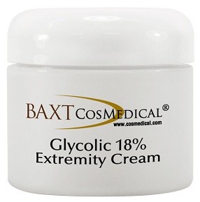 BAXT CosMedical® Glycolic 18% Extremity Cream BAXT CosMedical® Glycolic 18% Extremity Cream