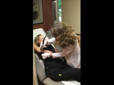 Dr. Rebecca Baxt of Baxt CosMedical® performs Laser Hair Removal on patient Axilla