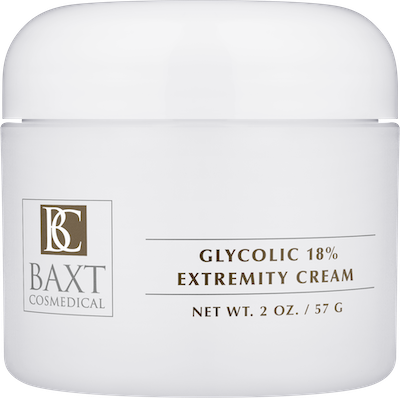 BAXT CosMedical® Glycolic 18% Extremity Cream