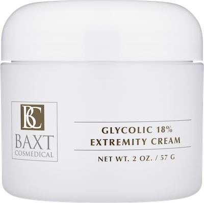 BAXT CosMedical® Glycolic 18% Extremity Cream BAXT CosMedical® Glycolic 18% Extremity Cream