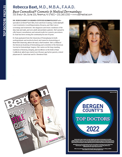 Dr. Rebecca Baxt named as ‘2022 Bergen  Top Doctor