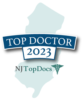 New Jersey Top Doctor Badge 2023 -Dr. Baxt