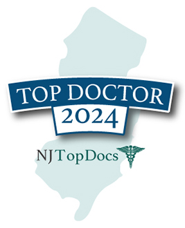 New Jersey Top Doctor Badge 2024 -Dr. Baxt