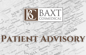 Patient Advisory